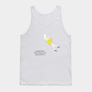 Falling Design - Year of Goodbye EP (Light/Black Print) Tank Top